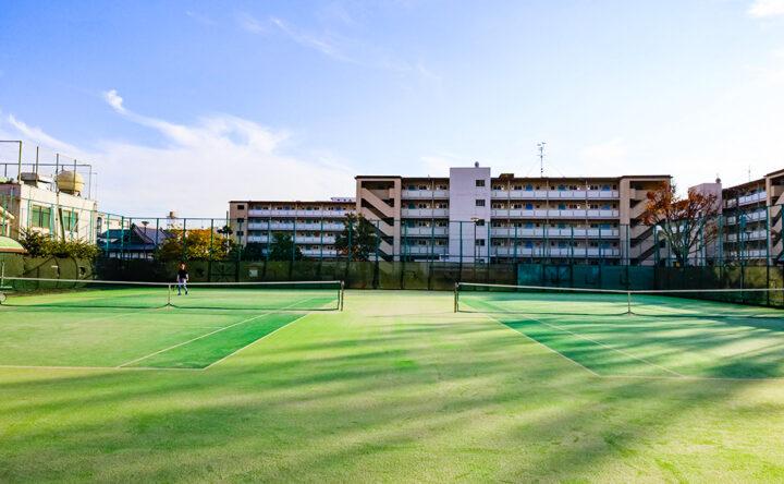 東砂庭球場